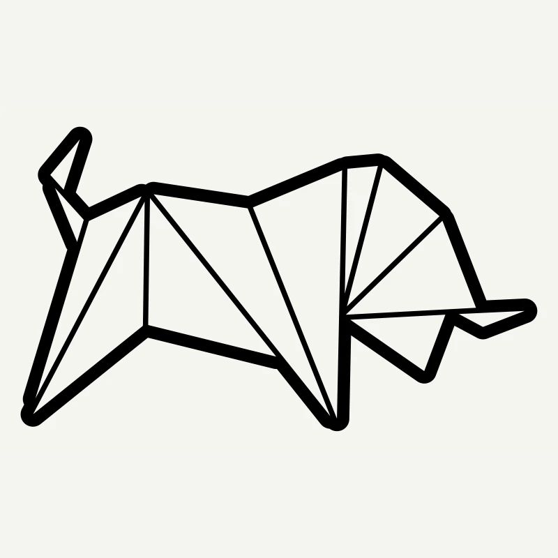 Origami: spanischer Stier