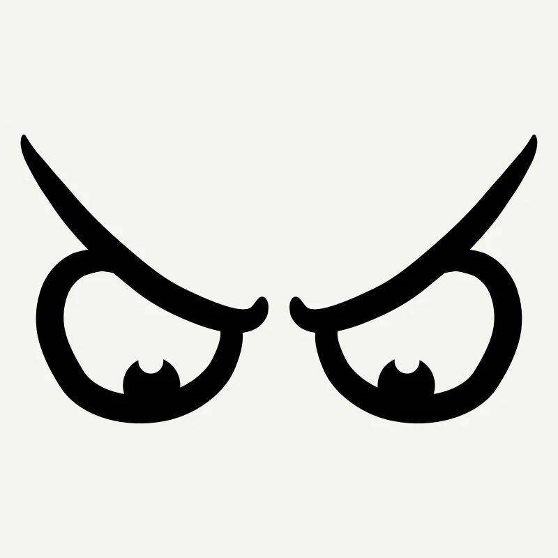 Angry Comic Eyes