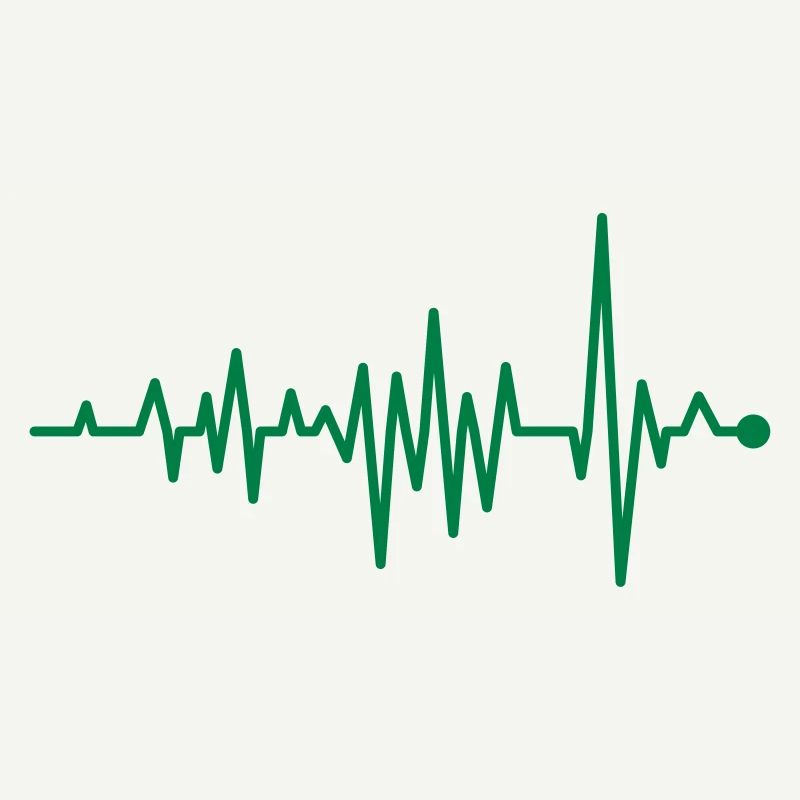 Curve Heartbeat Rhythm Oscillograph Pulse ECG