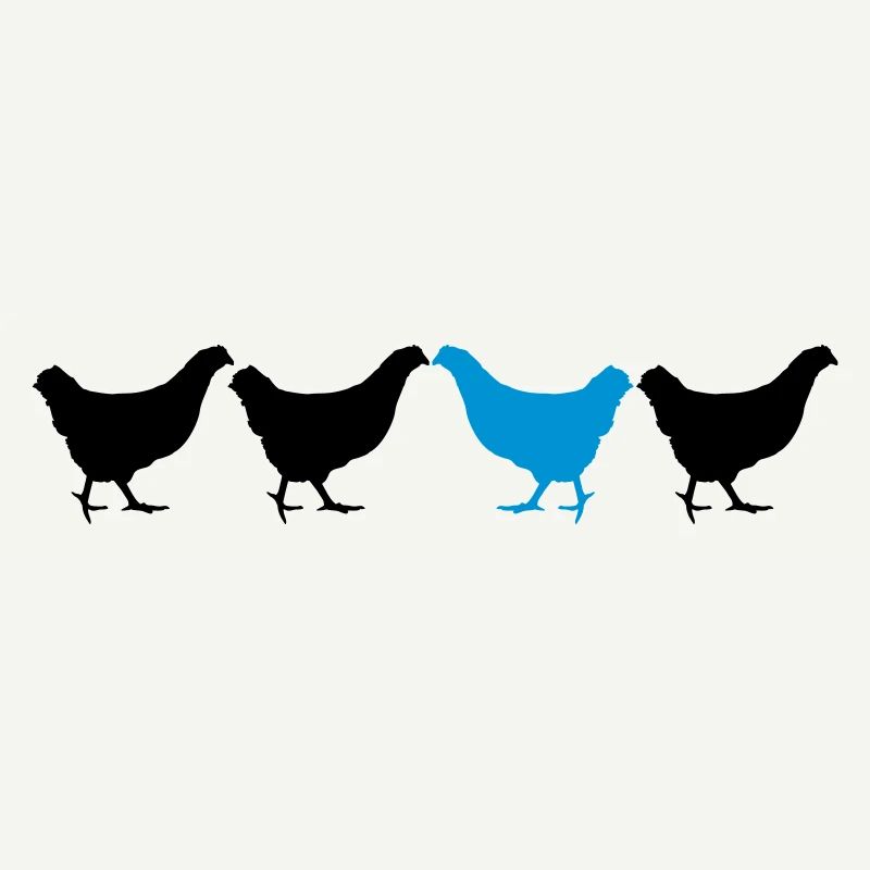 Être différent Huhn