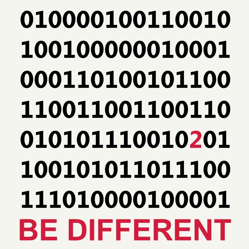 Be Different - Binary - Digital