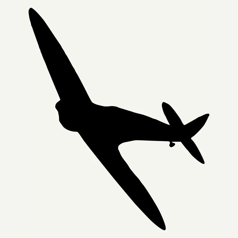 Spitfire-Silhouette
