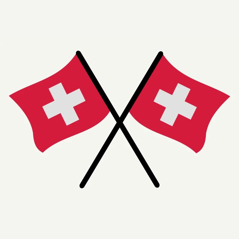 Schweizer Flaggen