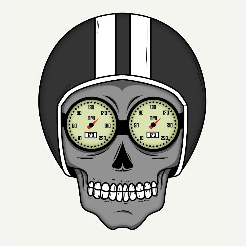 Skull Biker - Design