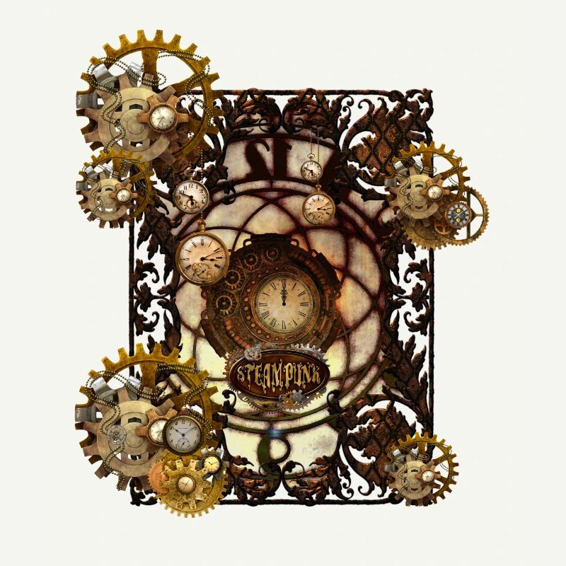 Atemberaubendes Steampunk-Design
