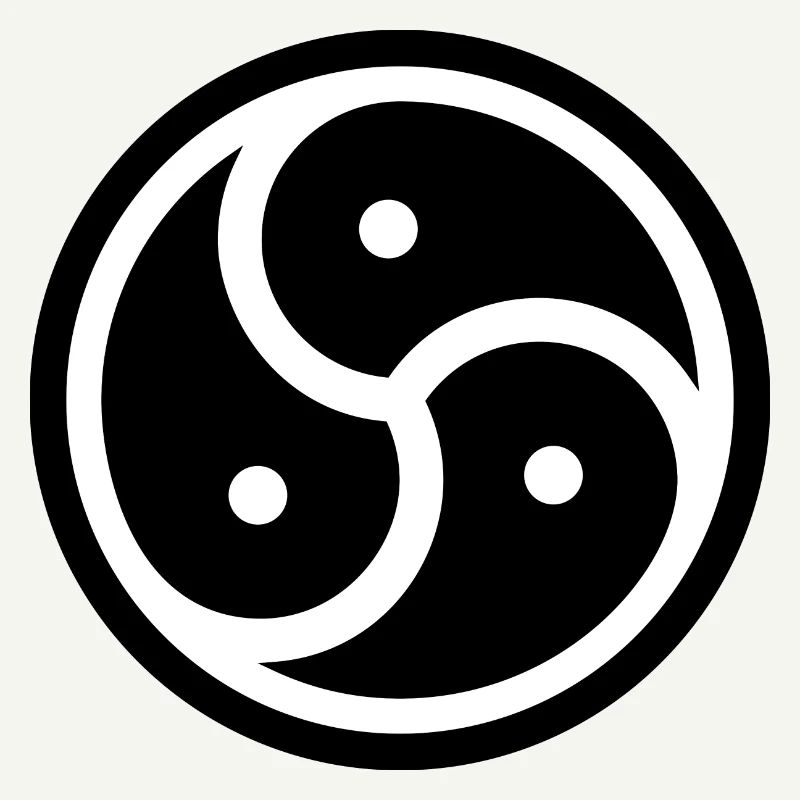 autocollant rond symbole bdsm maîtresse bondage latex