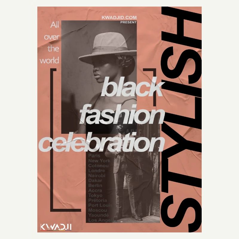 Célébration de la mode noire
