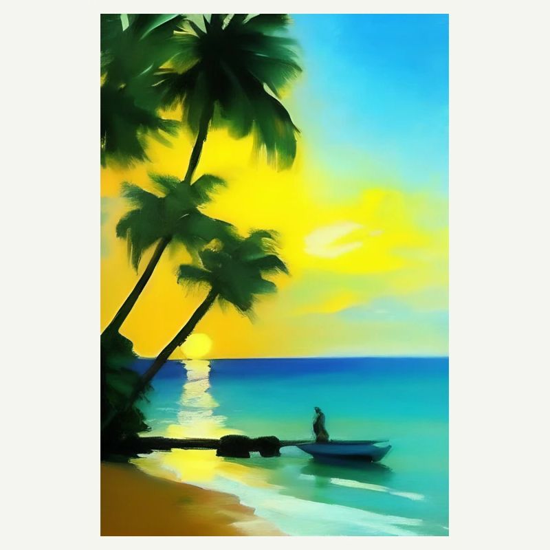 Karibik Palmen Strand