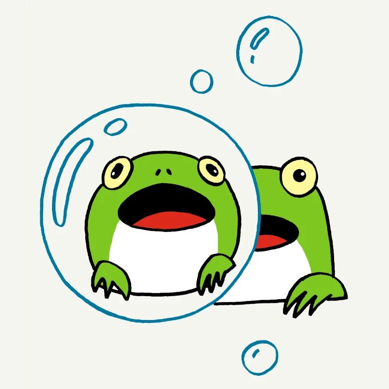 Kawaii frog