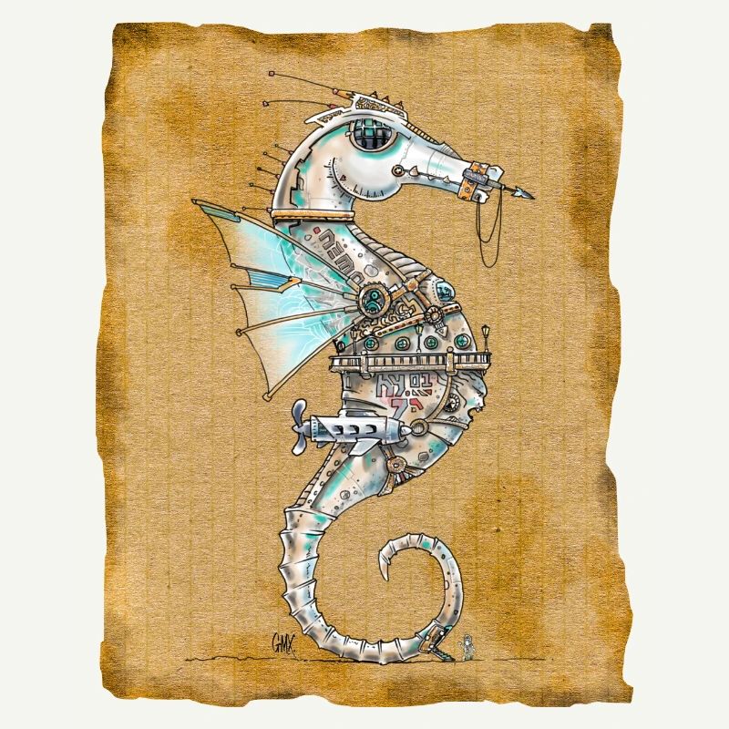 Hippocampe Abyss'patrol by .Némo