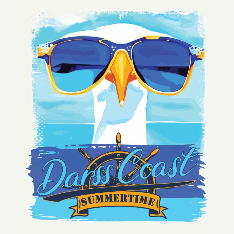 DarssCoast Möwe - blue white Möwen Collection