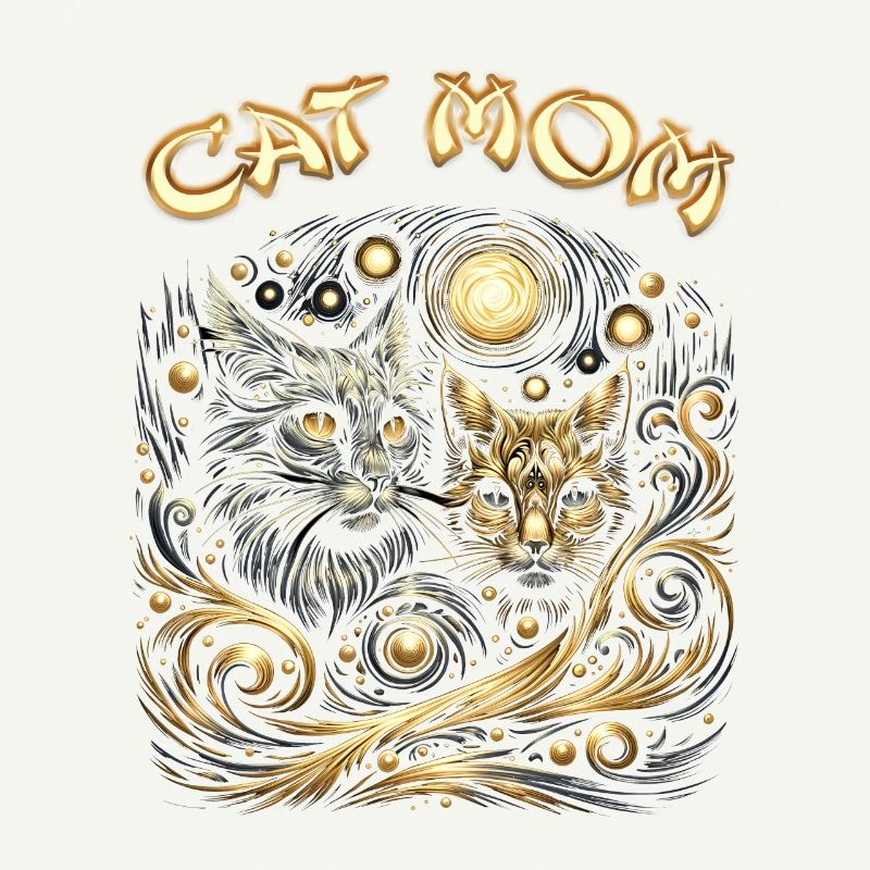 Galaktische Katzen Mythos Design