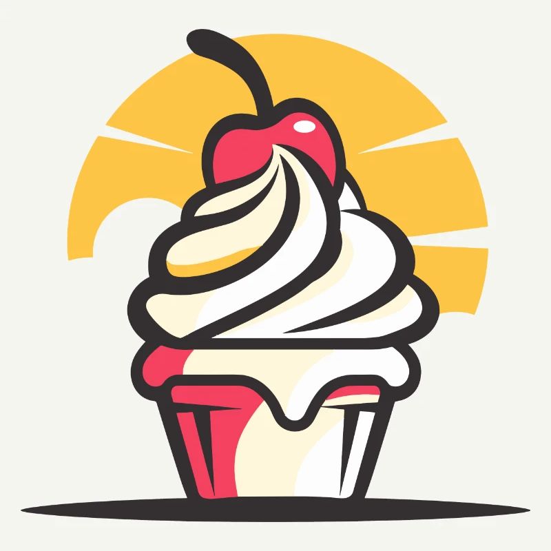 Dessin de crème glacée