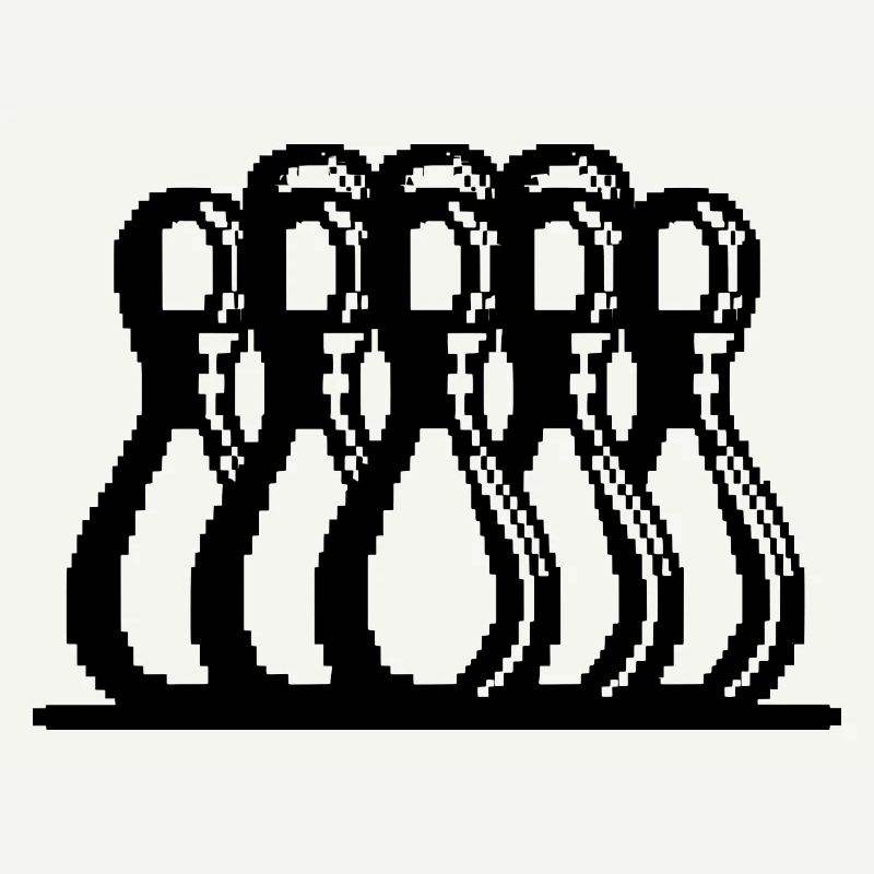 Bowling Pixel Kunst