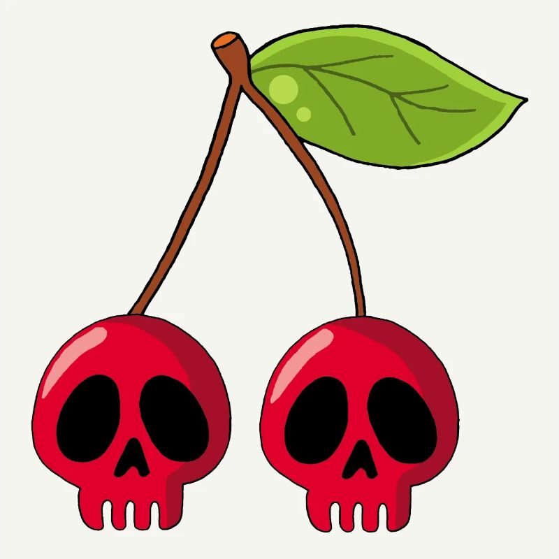 Cherry skulls