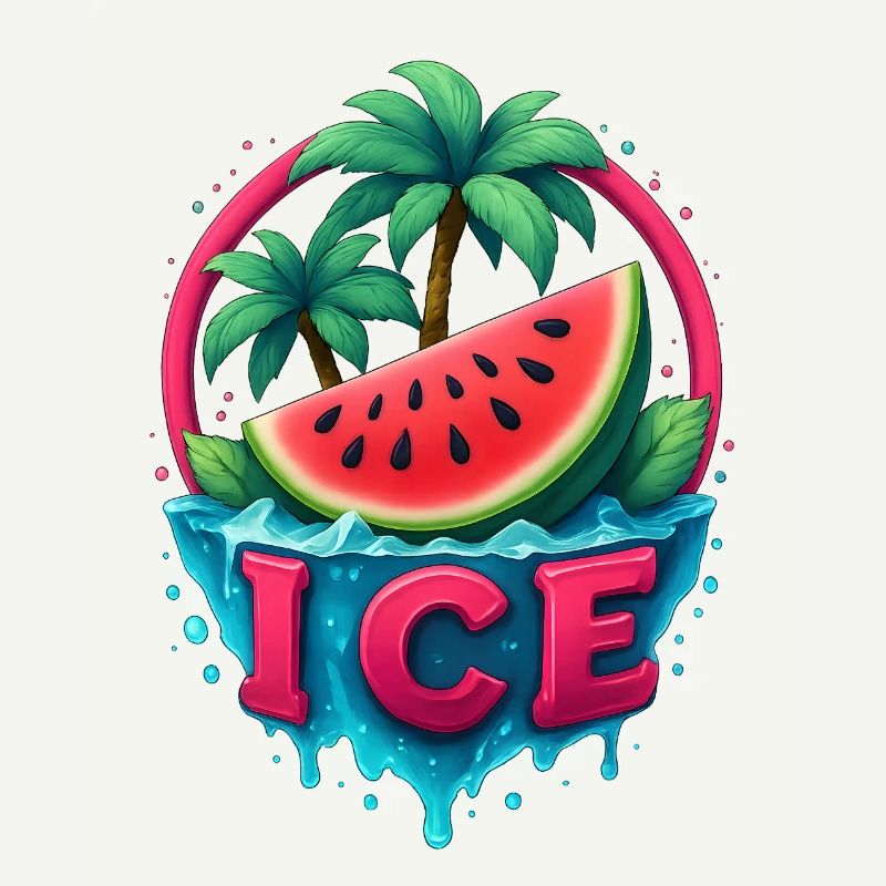 Fraîcheur Tropicale îles de la pastèque