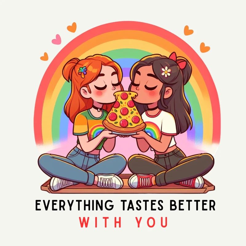 Everything tastes better with you