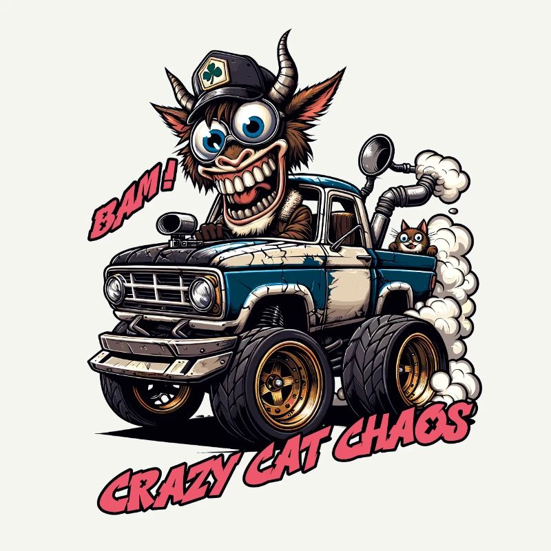 Conception tout-terrain Crazy Cat Chaos