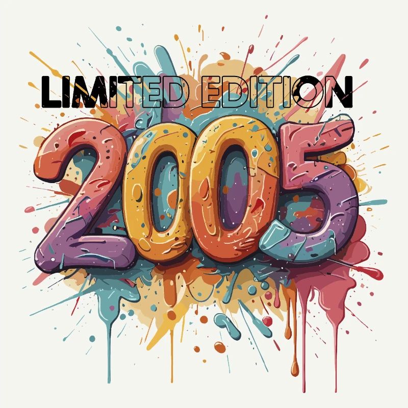 2005 Limitierte Edition Farbexplosion Graffiti