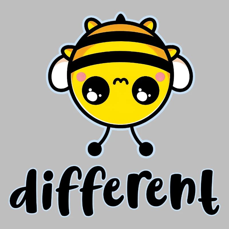 Bee Different Cute Character