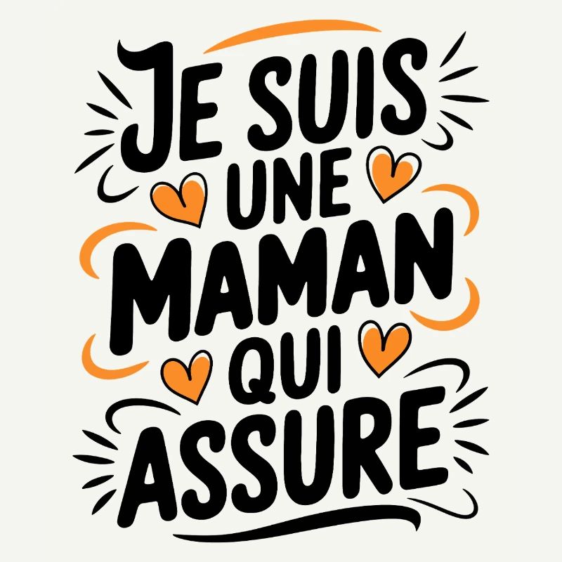 Ich bin eine Mutter, die versichert