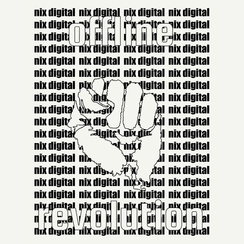 Offline Revolution – Conception de déclaration de détox numérique