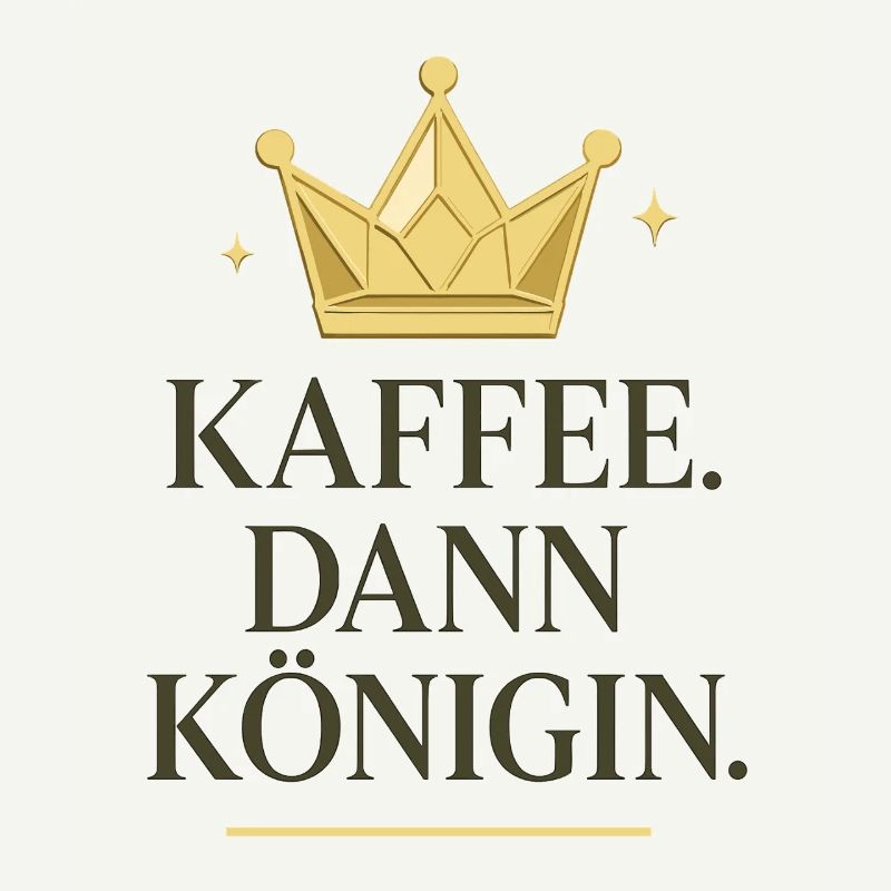 Café puis reine, couronne de café