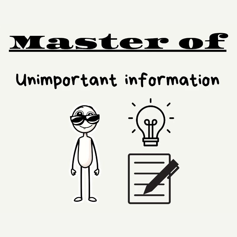 Maître de l’information sans importance