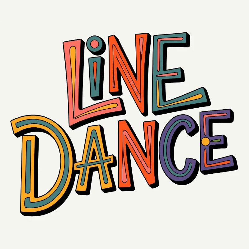 Couleurs de la danse en ligne