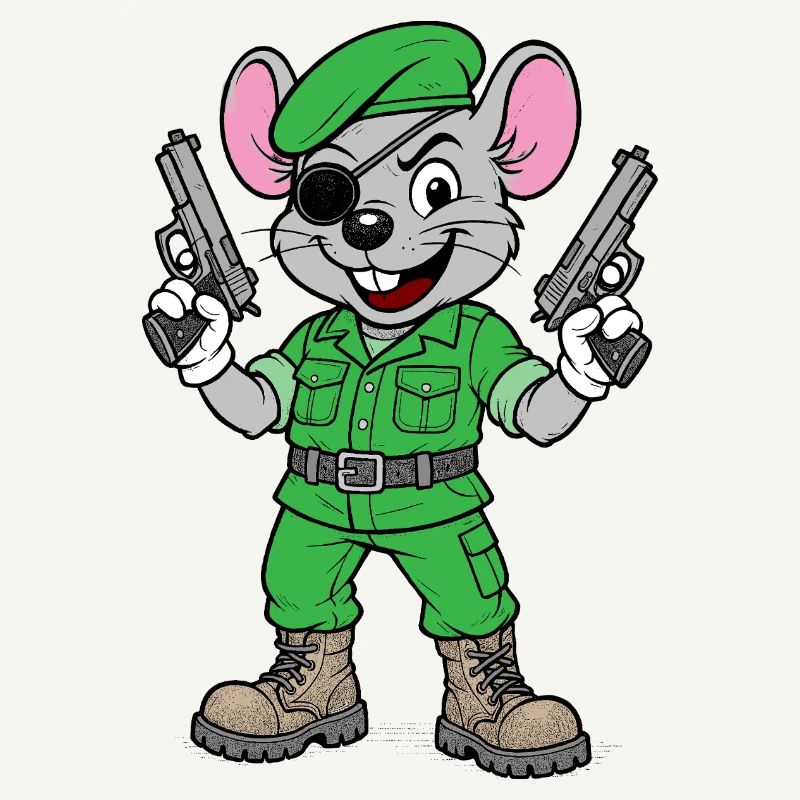 Ranger souris armé