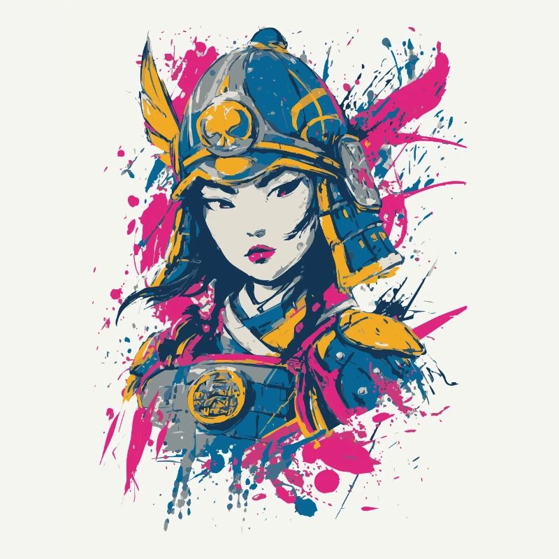 Samurai Kriegerin
