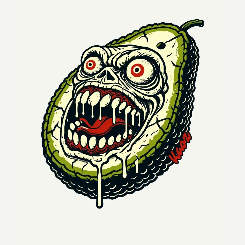 Avocat monstre effrayant
