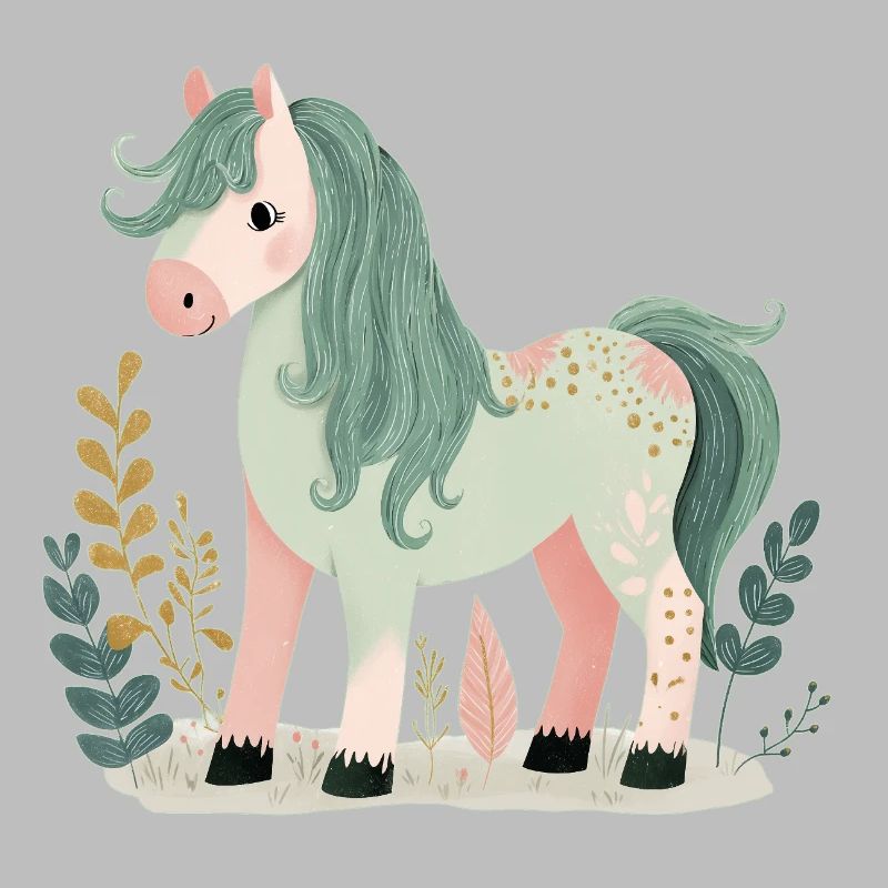 Cheval Poney Mignon