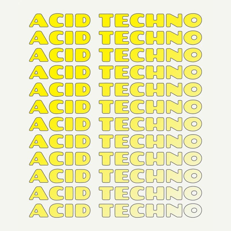 Acid Techno Repeat Neon