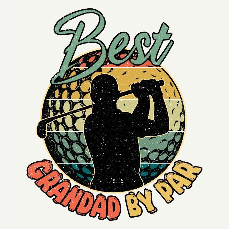 Pensionierter Großvater By Par Golf