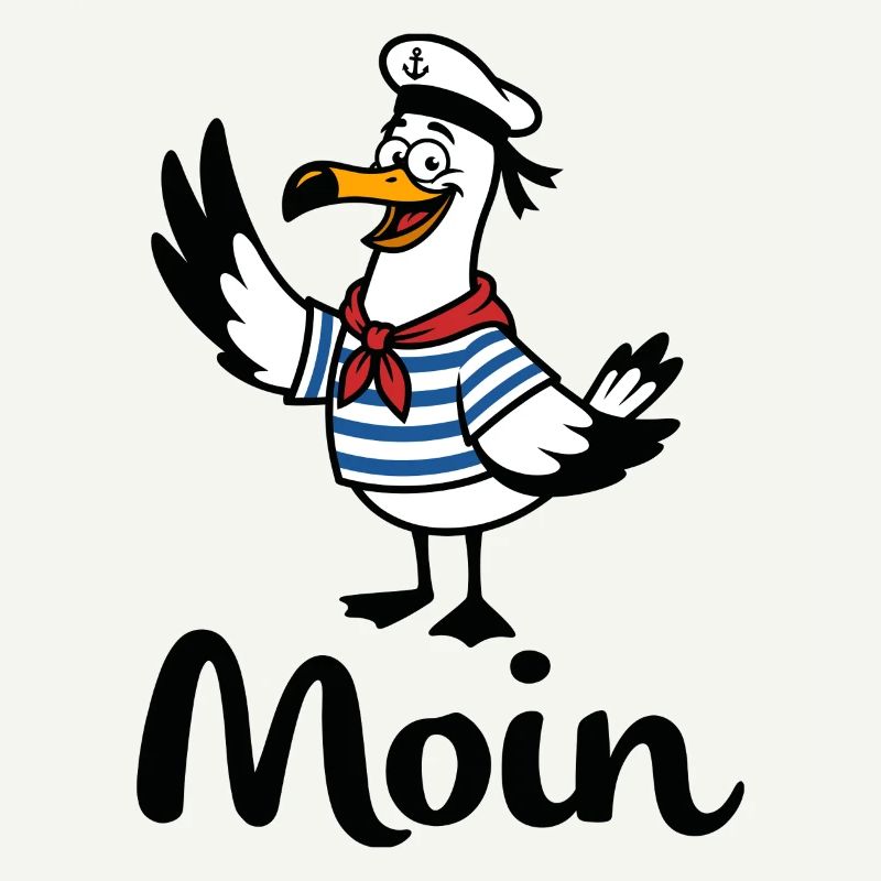 Möwe Moin Matrose