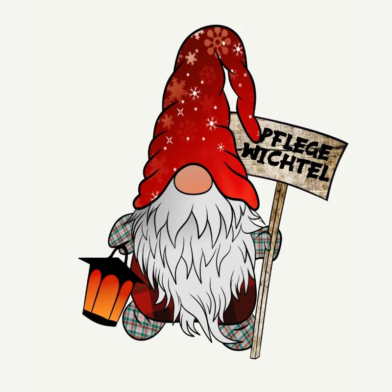 Gnome de Noël de soin