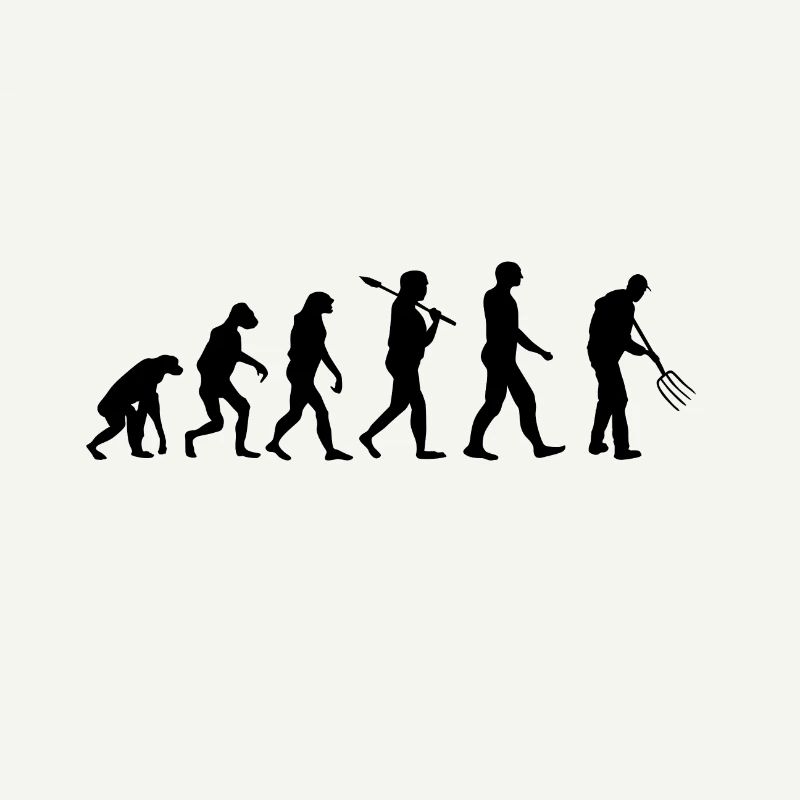 Landwirt Mistgabel Evolution