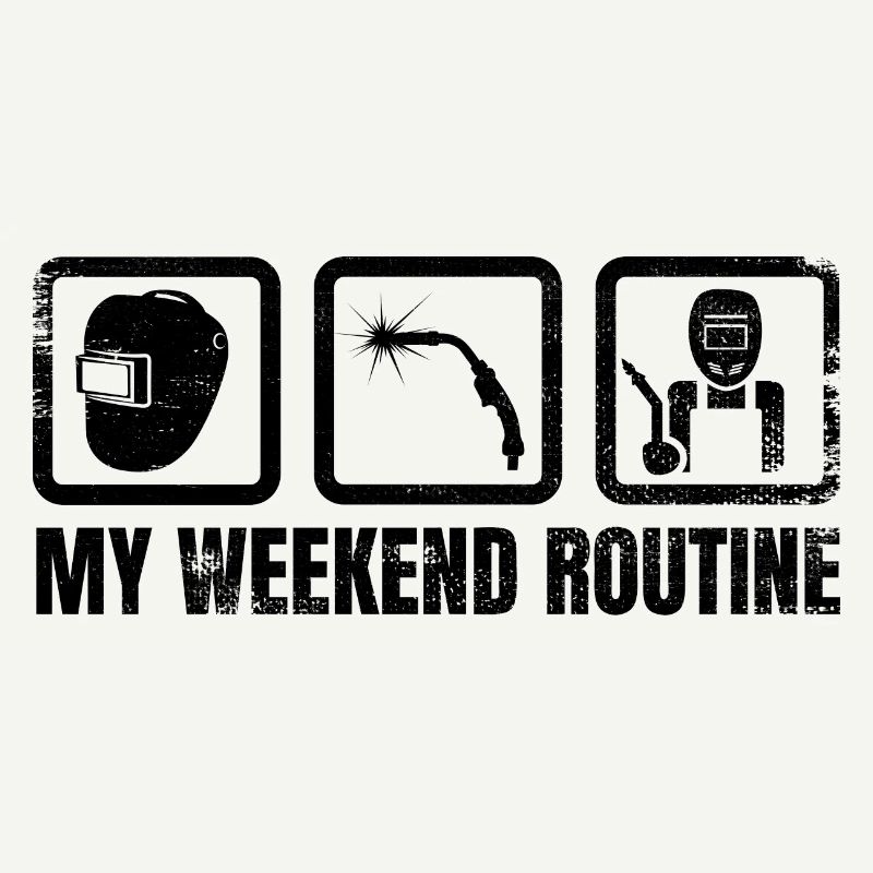 My weekend routine