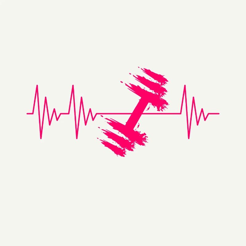Dumbbell heartbeat ECG