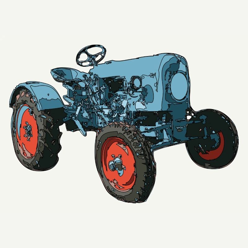 Trecker, Traktor, Schlepper