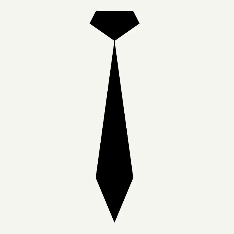 Black Tie - schwarze Krawatte