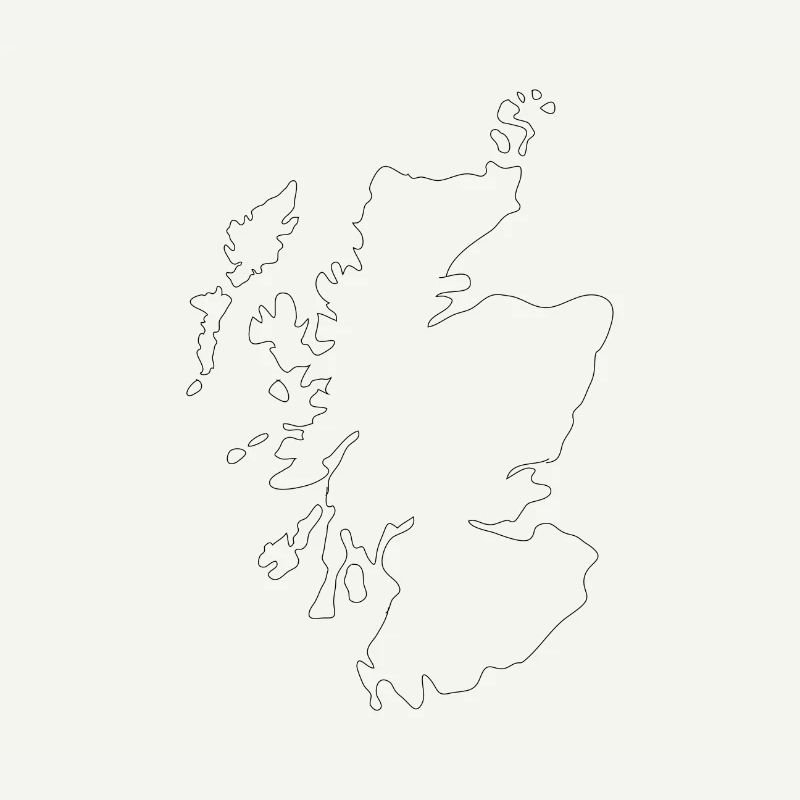 scotland map