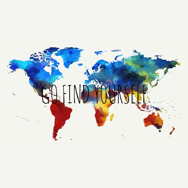 GO FIND YOURSELF World Map