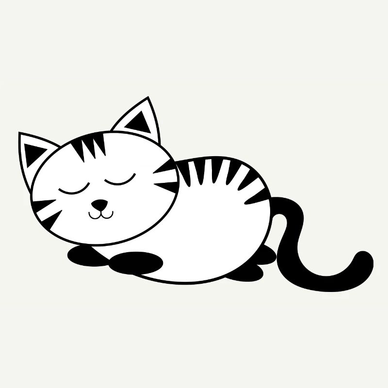 chat noir chat chaton doux cadeau de Noël