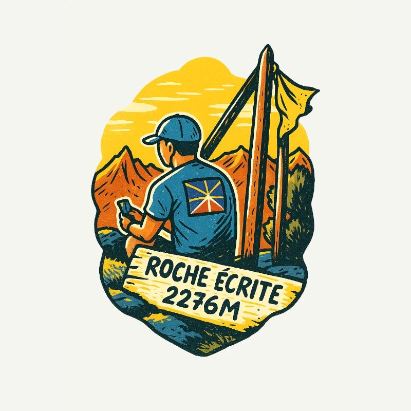 Trail roches écrites