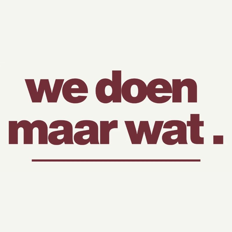 Let's just do some typography