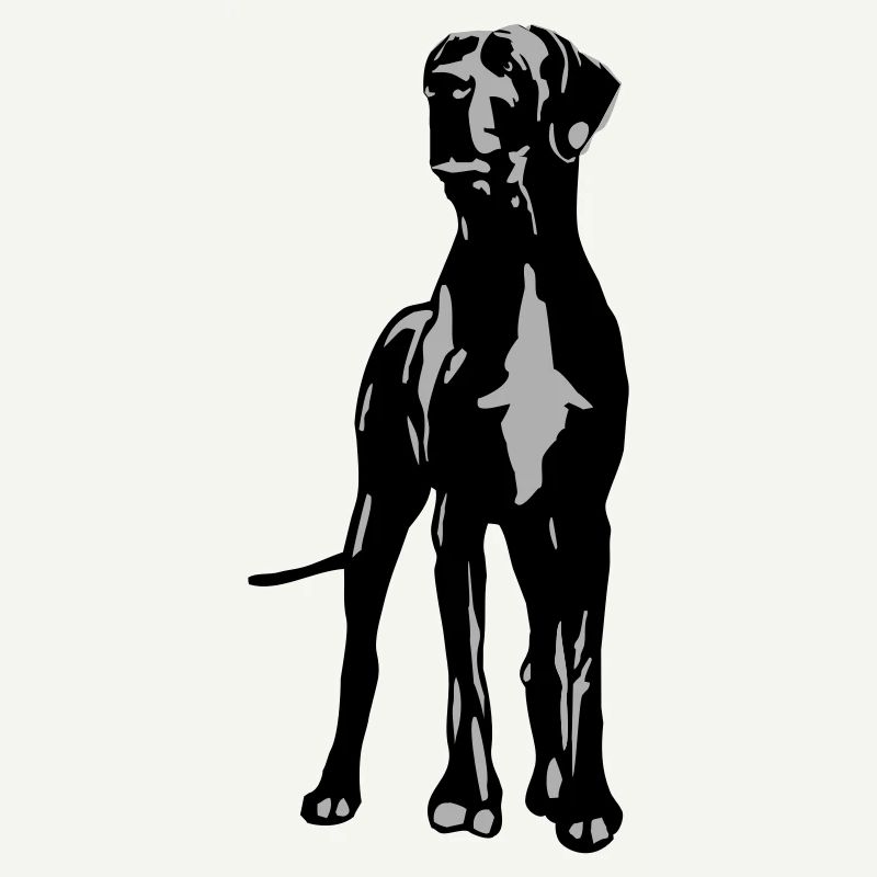 Dino Great Dane 2 color