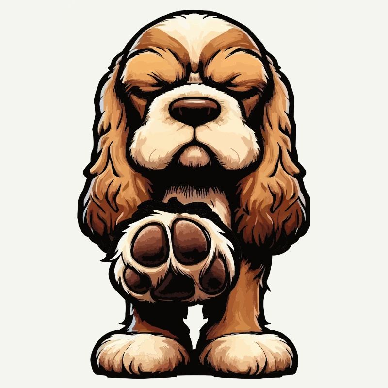 Cocker Spaniel Cocker Chien Cocker Propriétaire de cocker Spaniel