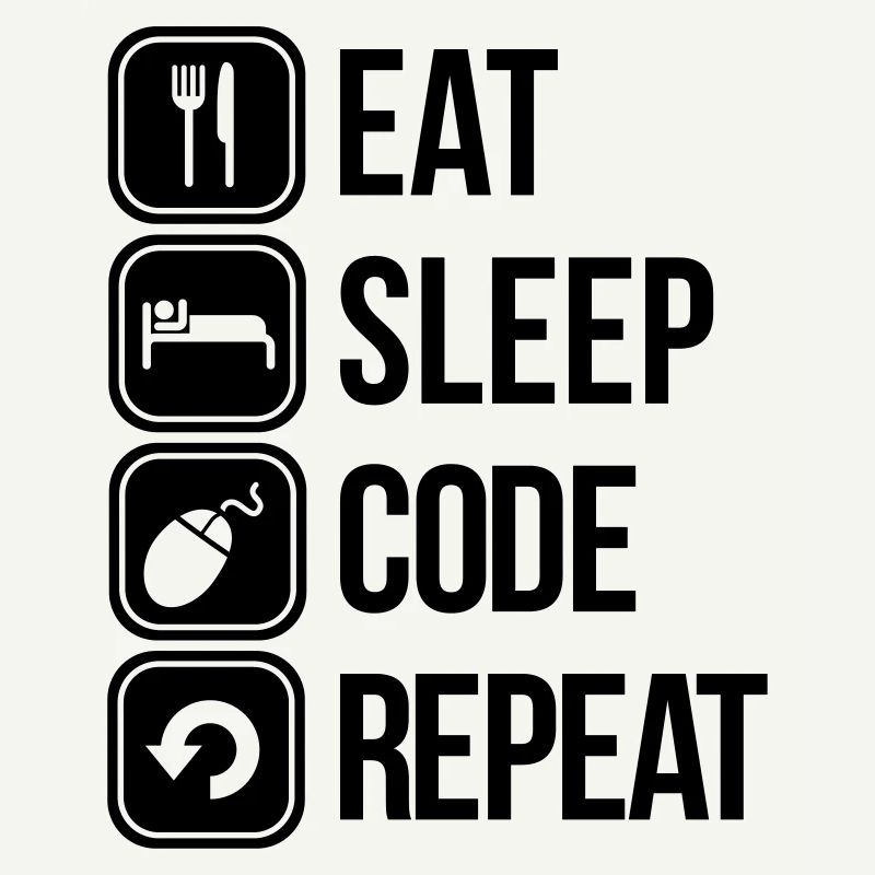 eat sleep code